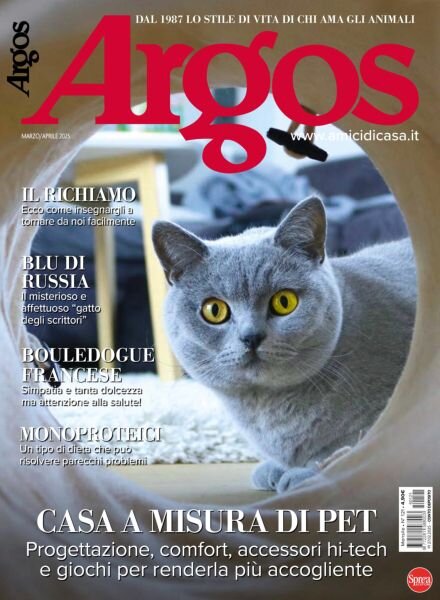 Argos – Marzo-Aprile 2025 Cover