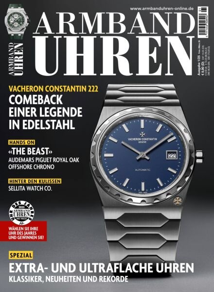 Armbanduhren – Februar-Marz 2025 Cover