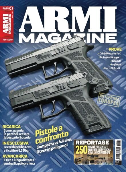 Armi Magazine – Aprile 2025 Cover