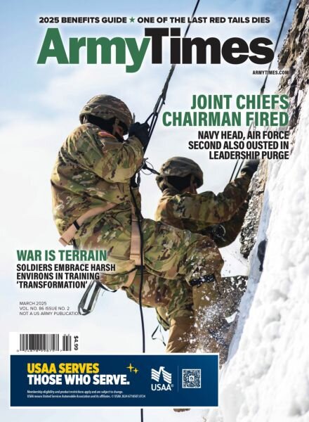 Army Times – March 2025 Cover