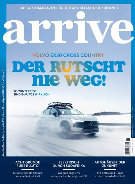 Arrive – Marz 2025 Cover