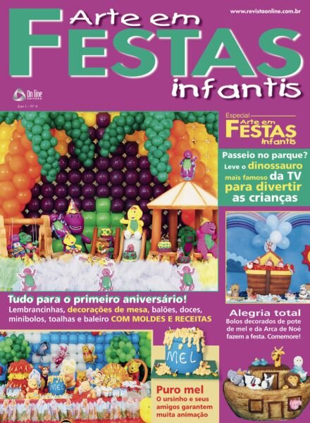 Arte em Festas Infantis – 25 Fevereiro 2025 Cover