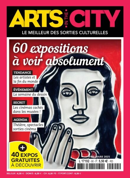 Arts in the City – Mars 2025 Cover