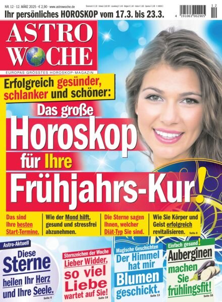 Astrowoche – 12 Marz 2025 Cover