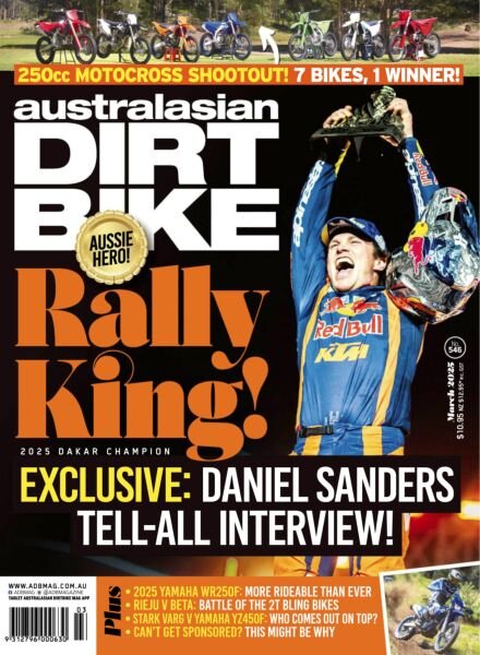 Australasian Dirt Bike – Issue 546 2025 Cover