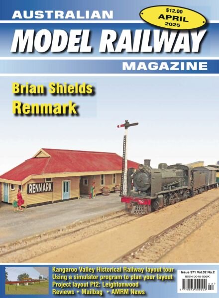 Australian Model Railway Magazine – April 2025 Cover