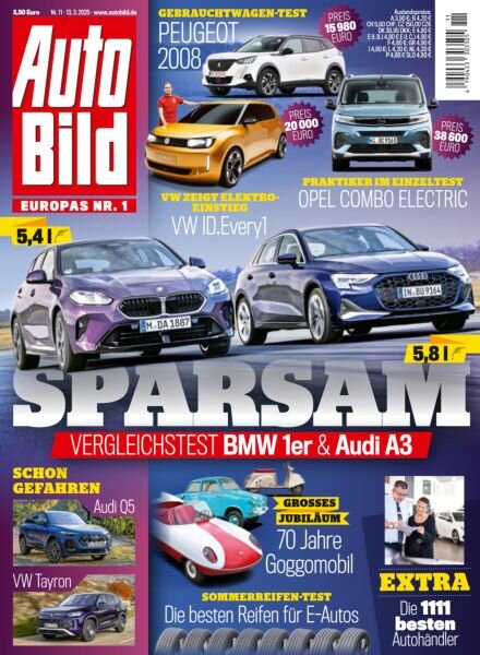 Auto Bild Germany – 13 Marz 2025 Cover