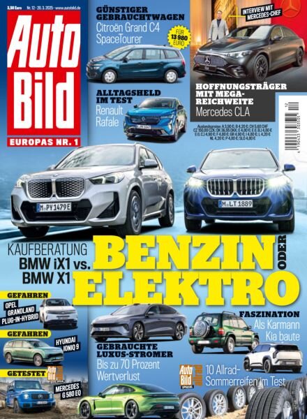 Auto Bild Germany – 20 Marz 2025 Cover