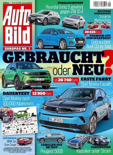 Auto Bild Germany – 27 Februar 2025 Cover