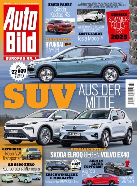 Auto Bild Germany – 6 Marz 2025 Cover