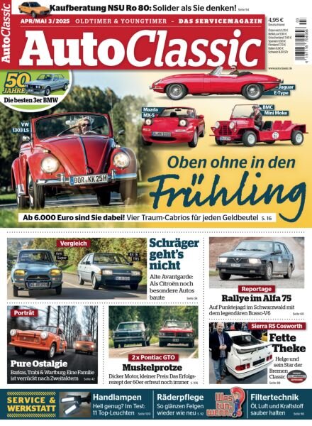 Auto Classic – April-Mai 2025 Cover