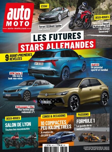 Auto Moto France – Mars 2025 Cover