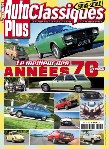 Auto Plus Classiques – Hors-Serie N 40 – 14 Mars 2025 Cover