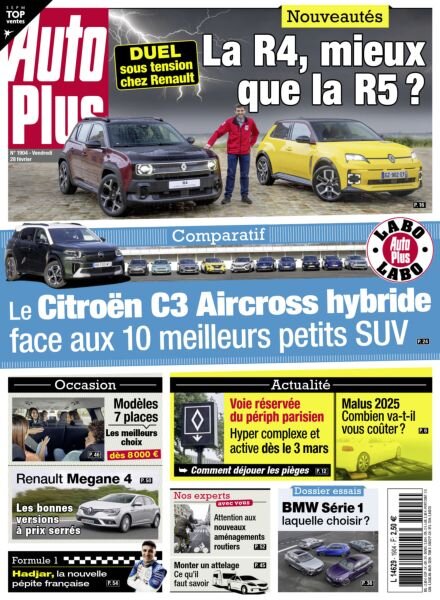 Auto Plus France – 28 Fevrier 2025 Cover
