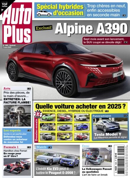 Auto Plus France – 7 Mars 2025 Cover