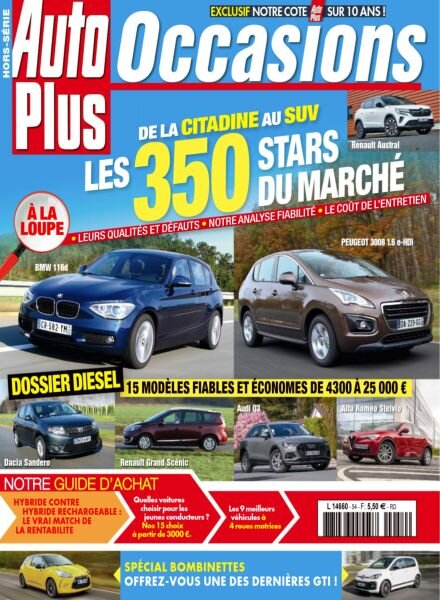 Auto Plus – Hors-Serie – Occasion – Mars 2025 Cover