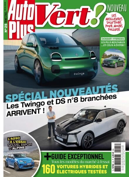 Auto Plus Vert – Avril-Mai-Juin 2025 Cover