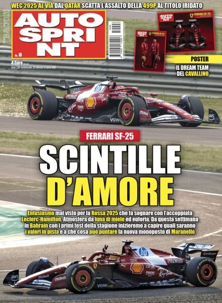 Auto Sprint – 25 Febbraio 2025 Cover