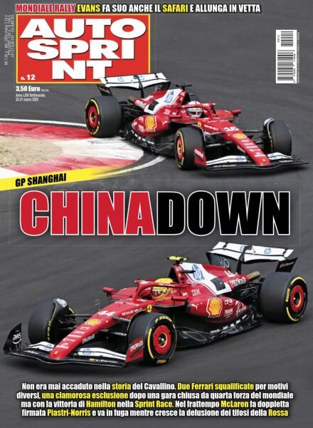 Auto Sprint – 25 Marzo 2025 Cover