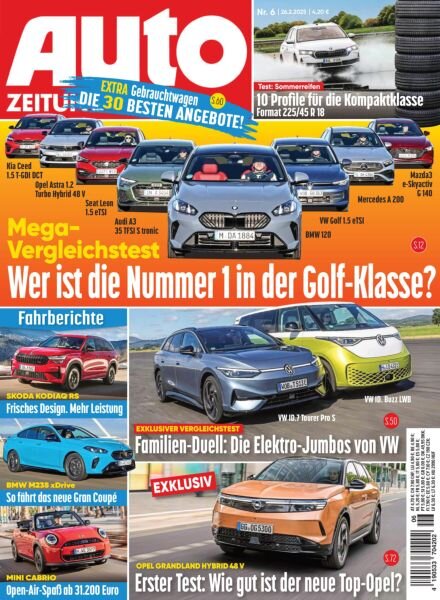 Auto Zeitung – 26 Februar 2025 Cover