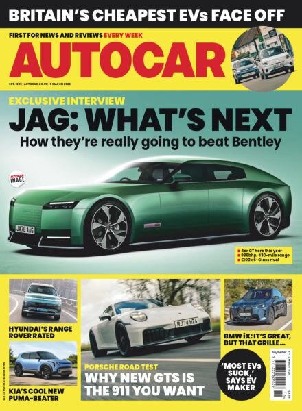 Autocar UK – 5 March 2025 Cover
