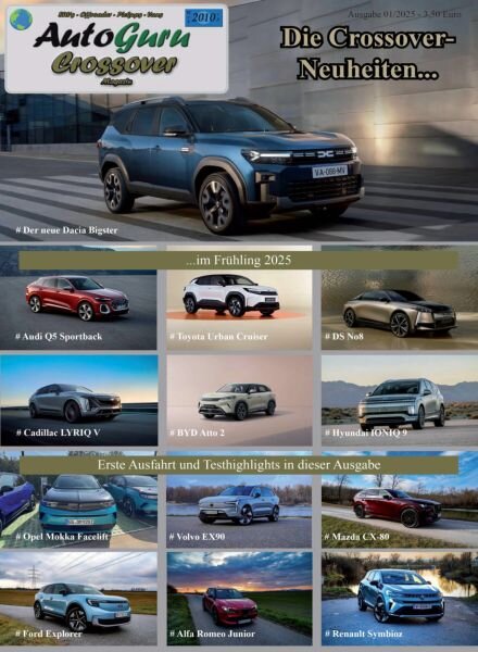 AutoGuru Crossover – Ausgabe 1 2025 Cover