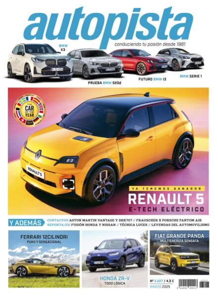 Autopista – Marzo 2025 Cover