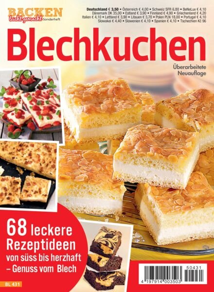 Backen Leicht Gemacht Sonderheft – 28 Februar 2025 Cover