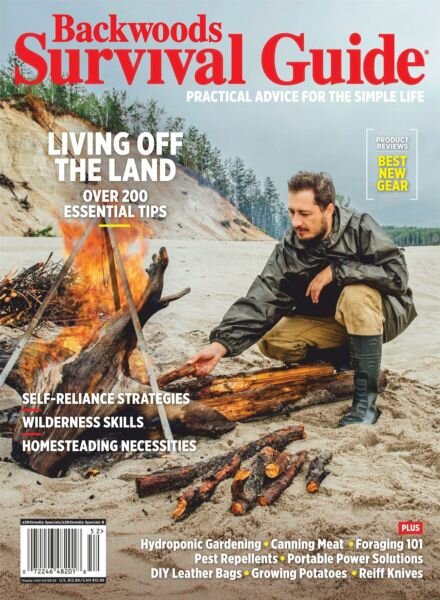 Backwoods Survival Guide – Living Off The LAnd over 200 Essential tips 2025 Cover