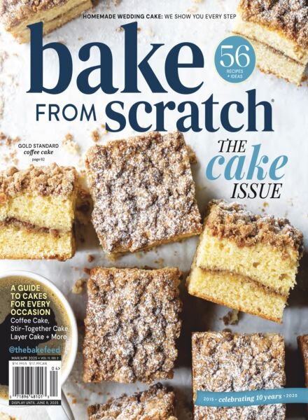 Bake from Scratch – March-April 2025 Cover