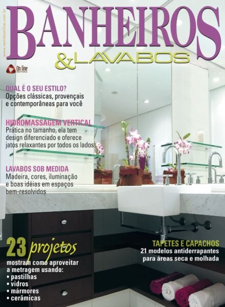 Banheiros e Lavabos – Marco 2025 Cover