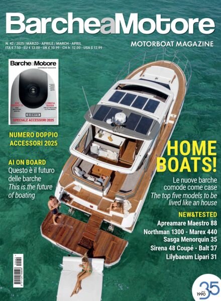 Barche a Motore – Marzo-Aprile 2025 Cover