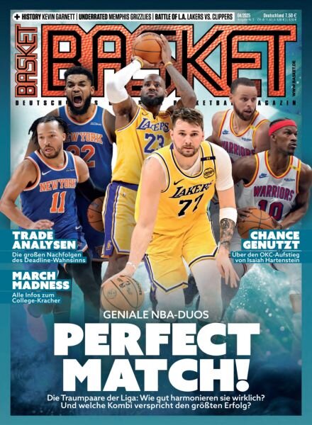 Basket Germany – April 2025 Cover