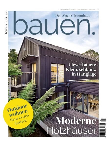 bauen – marz 2025 Cover
