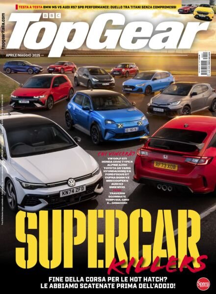 BBC Top Gear Italia – Aprile-Maggio 2025 Cover
