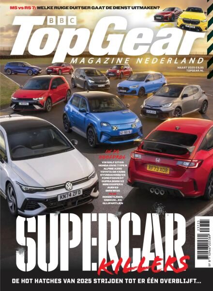 BBC Top Gear Netherlands – Maart 2025 Cover