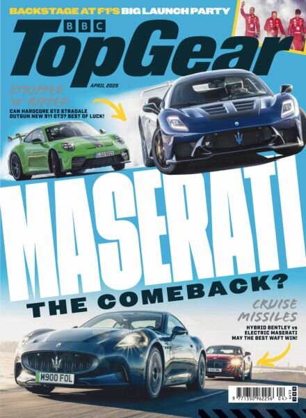 BBC Top Gear UK – April 2025 Cover