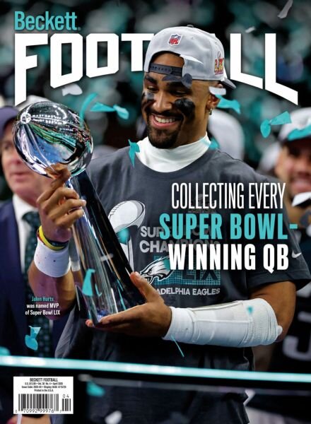 Beckett Football – April 2025 Cover