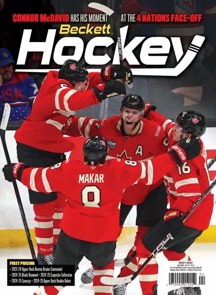 Beckett Hockey – April 2025 Cover