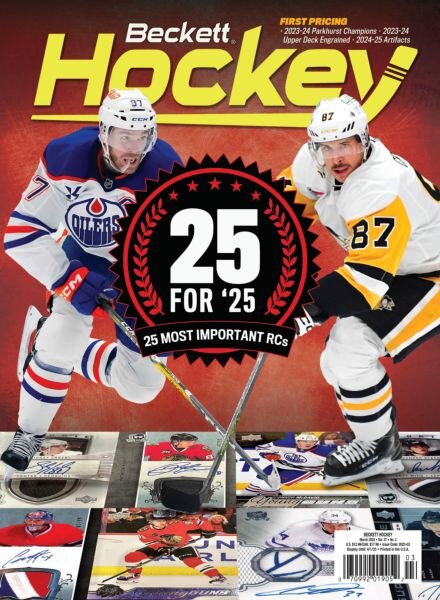 Beckett Hockey – March 2025 Cover