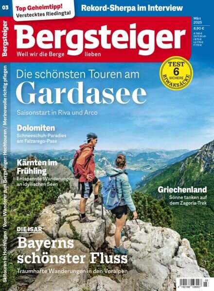 Bergsteiger – Marz 2025 Cover