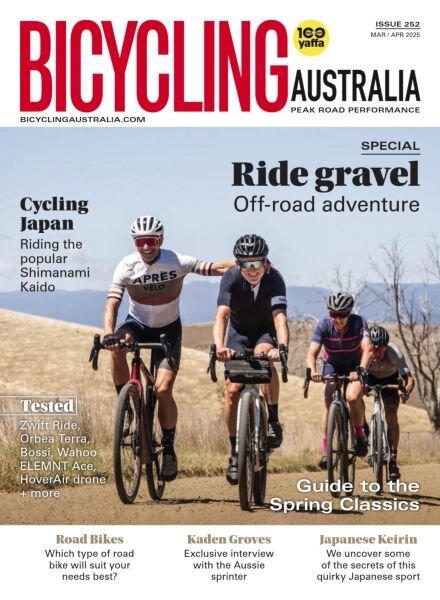 Bicycling Australia – March-April 2025 Cover