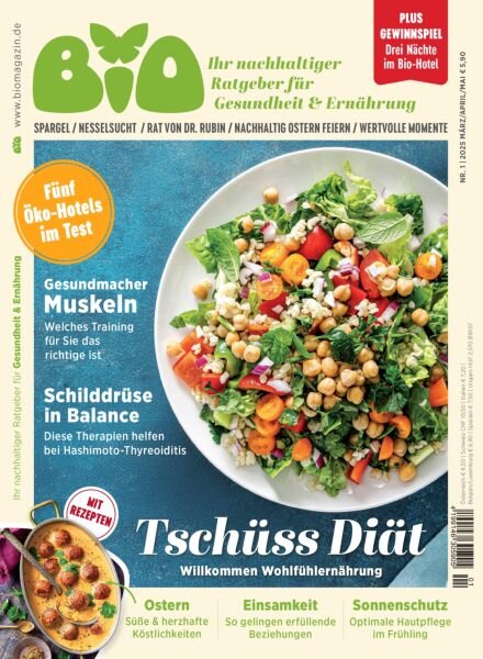 BIO Naturlich Gesund Leben – Marz-April-Mai 2025 Cover