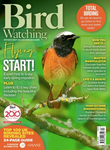 Bird Watching UK – April 2025 Cover