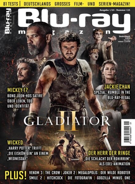 Blu-Ray Magazin – Ausgabe 1 2025 Cover