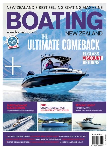 Boating New Zealand – March 2025 Cover