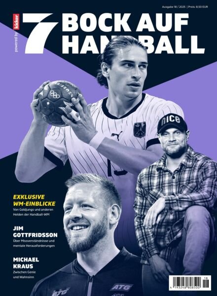 Bock auf Handball – Februar 2025 Cover