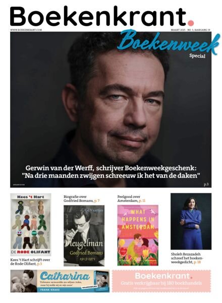Boekenkrant – Maart 2025 Cover