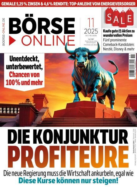 Borse Online – 13 Marz 2025 Cover