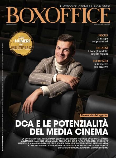 Box Office – Marzo 2025 Cover